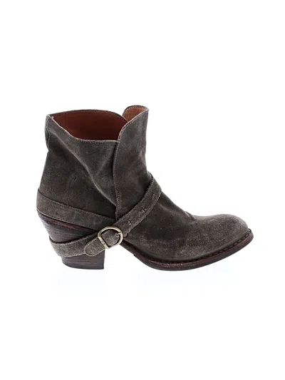 Pre-owned La Fiorentina Ankle Boots In Gray