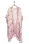La Fiorentina Baroque Ruana In Rose