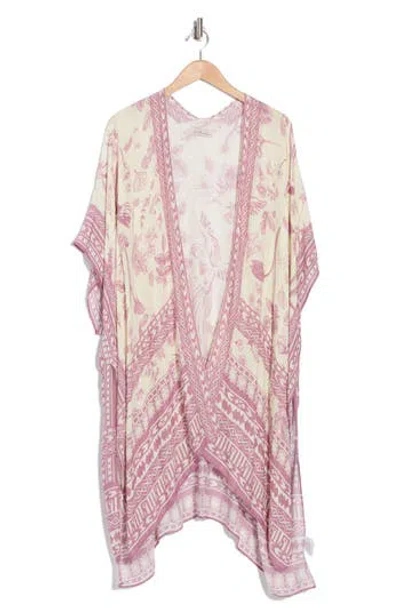 La Fiorentina Baroque Ruana In Rose