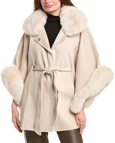 La Fiorentina Cape In Beige