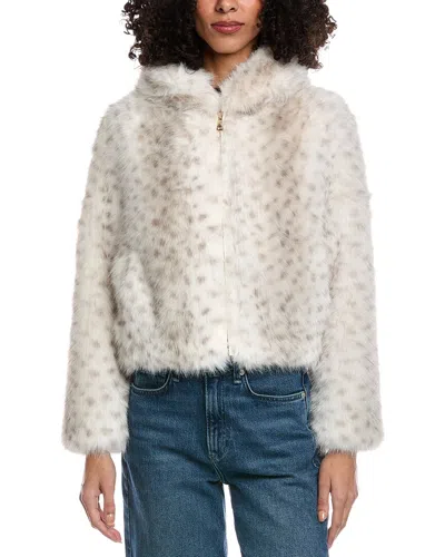 La Fiorentina Cropped Jacket In Gray