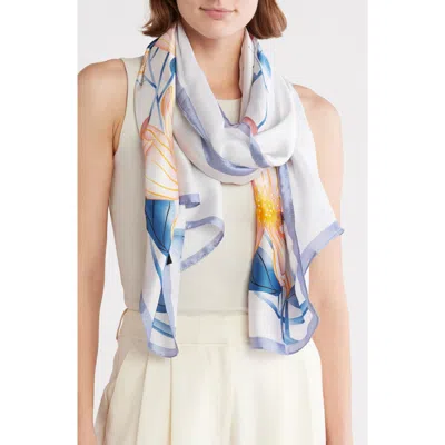 La Fiorentina Floral Print Scarf