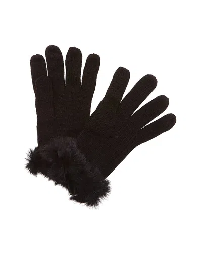 La Fiorentina Gloves In Black