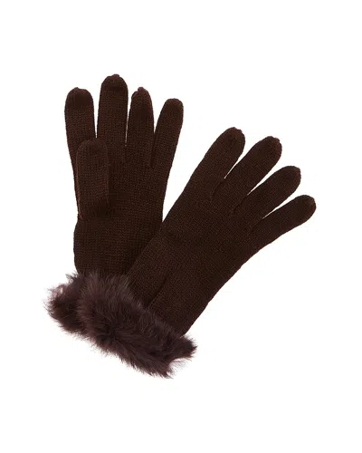 La Fiorentina Gloves In Brown