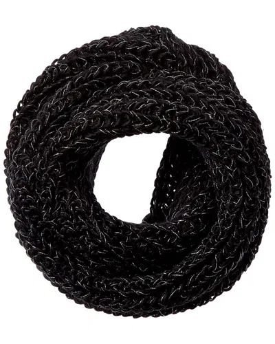 La Fiorentina Infinity Scarf In Black