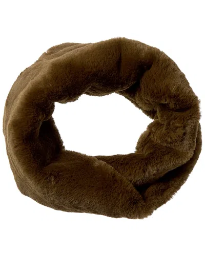 La Fiorentina Infinity Scarf In Brown