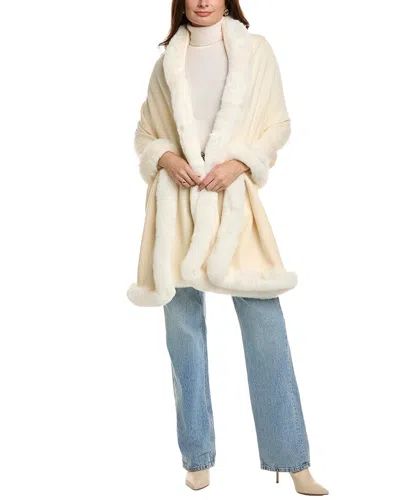 La Fiorentina Knit Wrap In Neutral