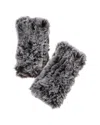 La Fiorentina Mittens In Gray