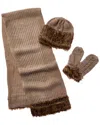 La Fiorentina Muffler Scarf In Brown
