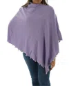 La Fiorentina Pearl Trim Detail Poncho In Yellow