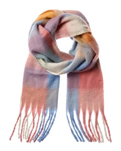 La Fiorentina Plush Scarf In Multi