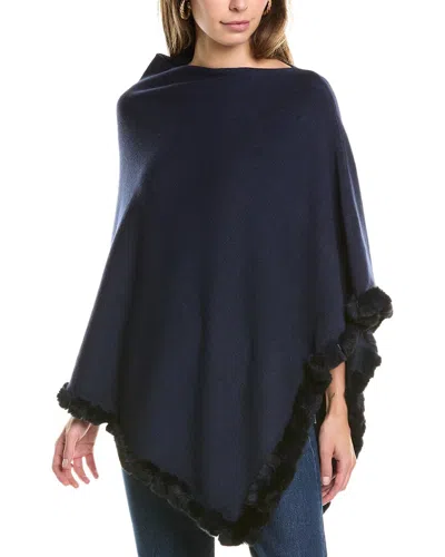 La Fiorentina Poncho In Blue