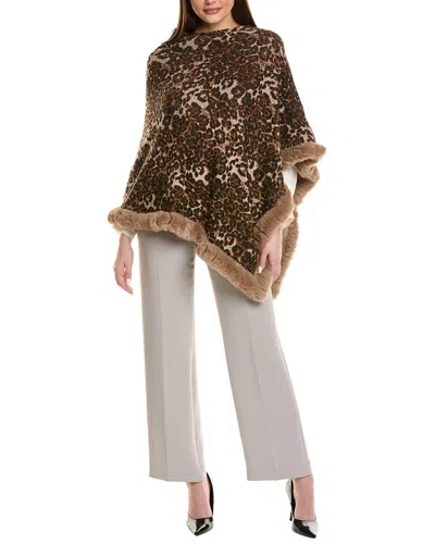 La Fiorentina Poncho In Brown