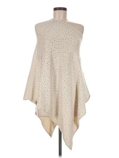 Pre-owned La Fiorentina Poncho In Ivory
