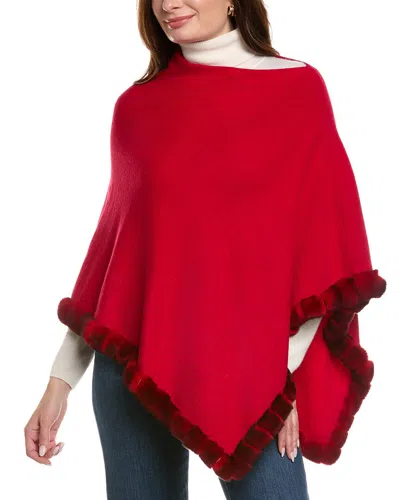 La Fiorentina Poncho In Red