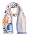 La Fiorentina Printed Scarf In Animal Print