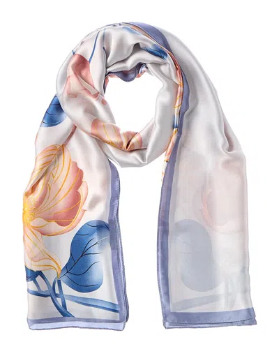 La Fiorentina Printed Scarf In Animal Print