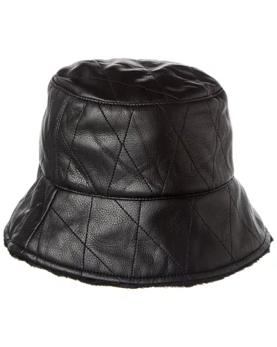 La Fiorentina Reversible Bucket Hat In Black