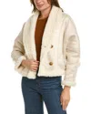 La Fiorentina Reversible Jacket In Neutral
