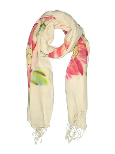 Pre-owned La Fiorentina Scarf In Ivory