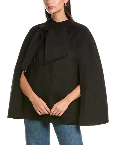 La Fiorentina Scarfed Cape In Multi