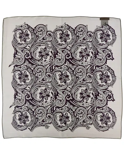 La Fiorentina Silk Scarf In Neutral