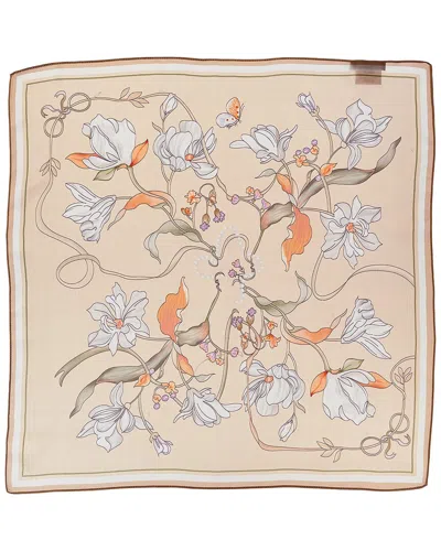 La Fiorentina Silk Scarf In Neutral