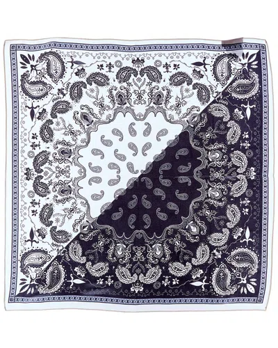 La Fiorentina Silk Scarf In Blue