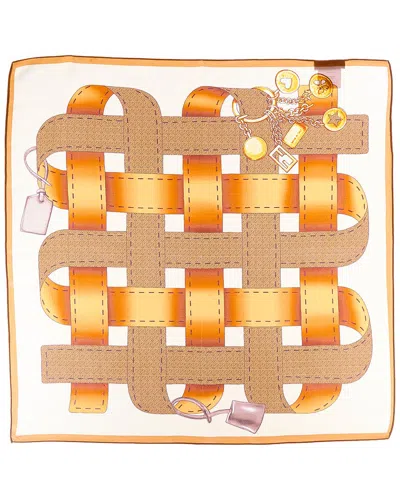 La Fiorentina Silk Scarf In Multi