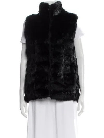 Pre-owned La Fiorentina Vest In Black
