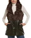 La Fiorentina Vest In Brown