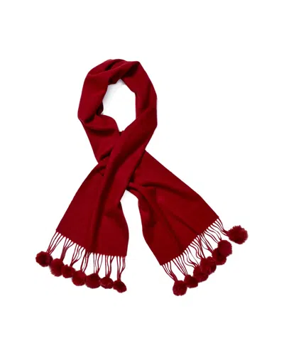 La Fiorentina Women's Cashmere Red Scarf