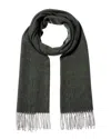 La Fiorentina Wool & Cashmere-blend Scarf In Green