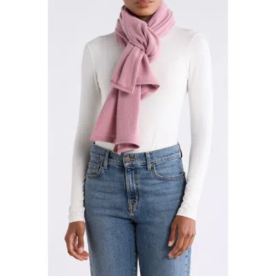 La Fiorentina Wool Blend Wrap In Pink