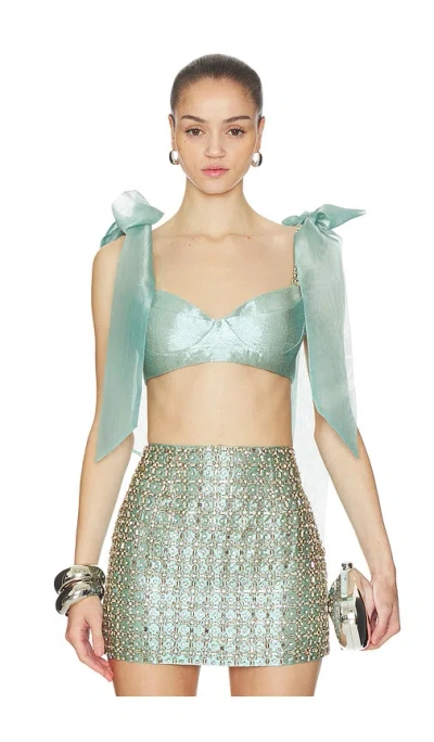 La Fuori Blue Mirage Bra Top