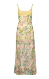 La Fuori Burst Of Lily Emb Cape In Multi