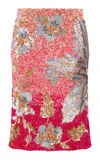 La Fuori Fleur Oasis Fully Embroidered Skirt