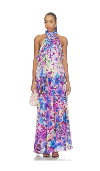 La Fuori Ivy Inked Floral Print