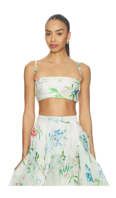 La Fuori Petal Cascade Bralette Top