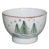 La Gabbianella Cortina Cereal Bowl, Winter Trees In White