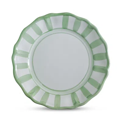 La Gabbianella Rimini Dinner Plate In Green