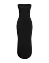La Galpa Woman Maxi Dress Black Size M/l Recycled Viscose