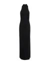 La Galpa Woman Maxi Dress Black Size M/l Recycled Viscose