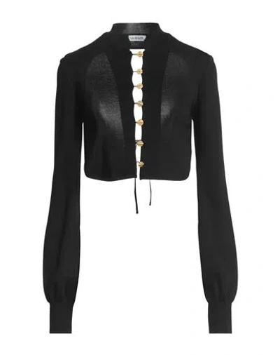 La Galpa Woman Top Black Size M/l Viscose