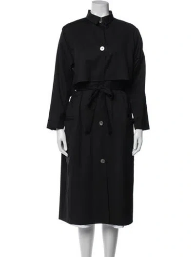 Pre-owned La Garçonne Moderne Coat In Black