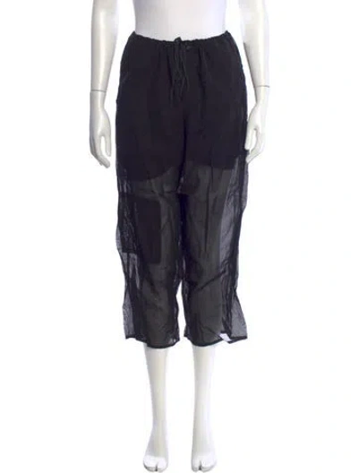 Pre-owned La Garçonne Moderne Wide Leg Pants In Blue