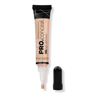 L.a. Girl Lightweight Hd Pro Creamy Concealer - Vanilla In White