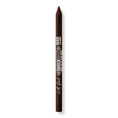L.a. Girl Long-lasting Shockwave Lip Liner - Chai Latte In Brown