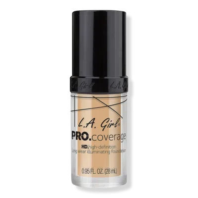 L.a. Girl Pro Coverage Liquid Foundation - Fair In Nude