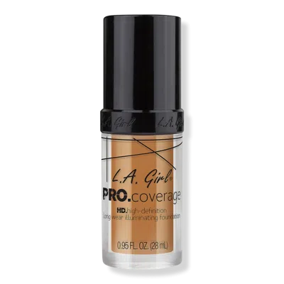 L.a. Girl Pro Coverage Liquid Foundation - Warm Beige In Brown